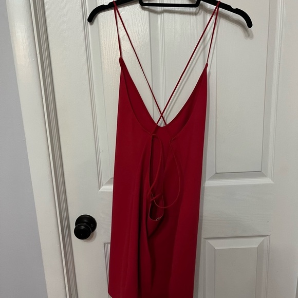 Free People strappy backless dress red intimately XL bodycon sleepwear - Picture 5 of 6